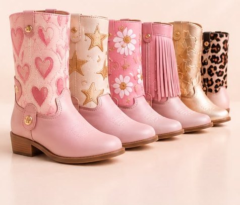 Fila de botas Kibibi con distintas cañas