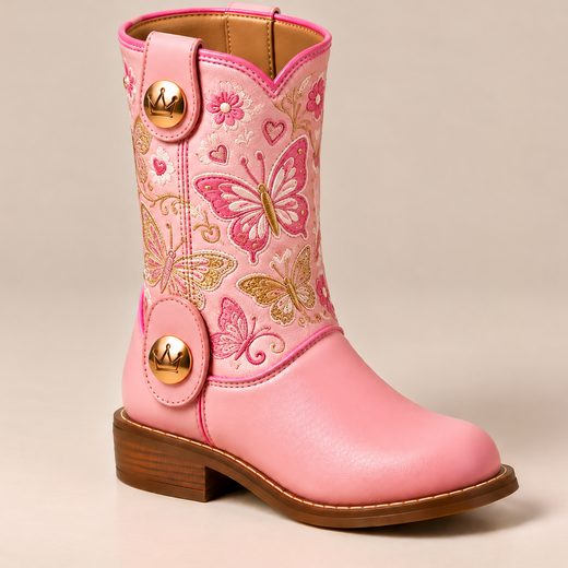 Bota Kibibi con caña mariposas